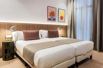Habitación doble del Hotel California