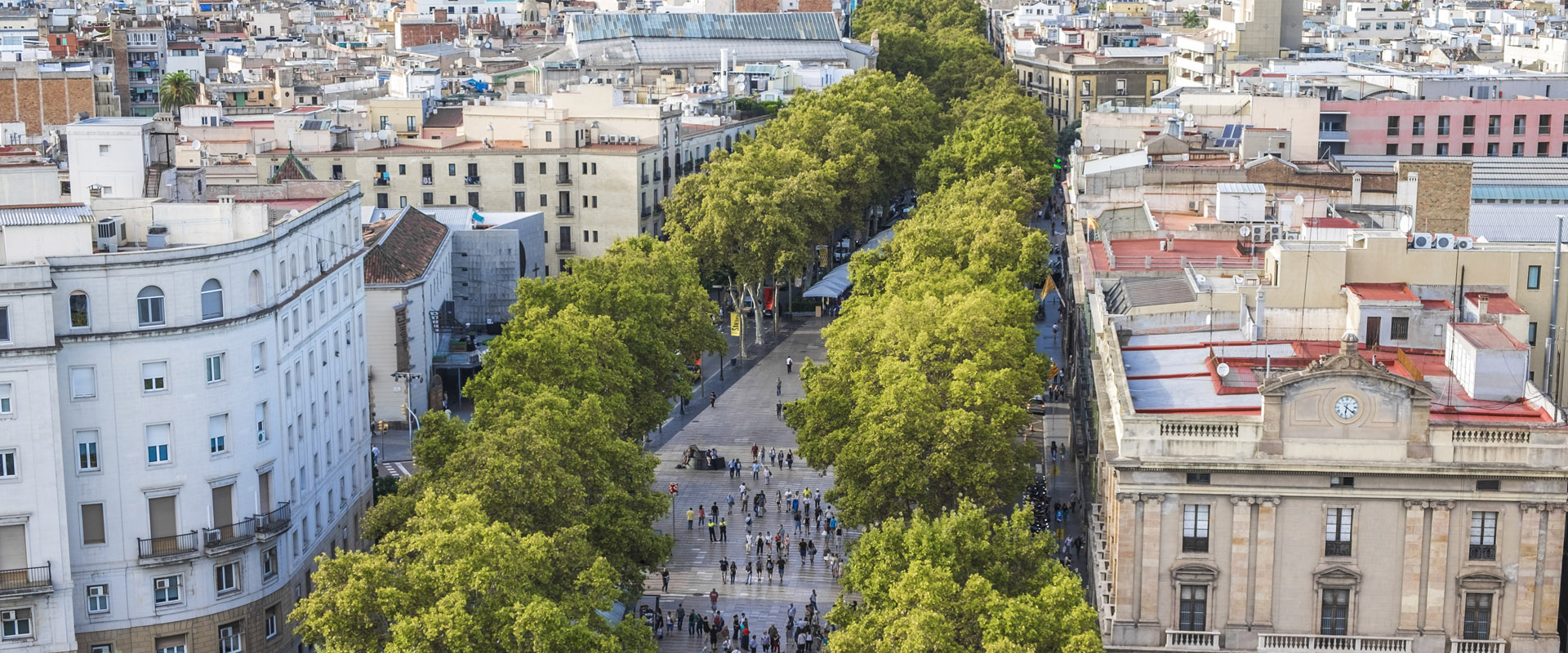 The Ramblas of Barcelona